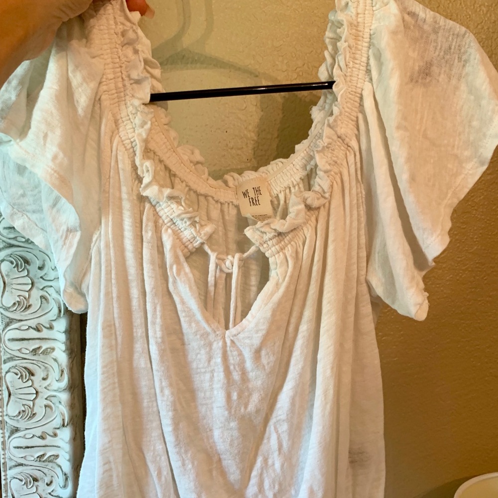 Off the shoulder blouse